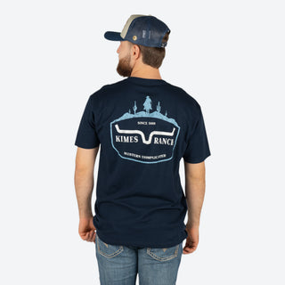 Playera Kimes Ranch Old West Midnight Navy Caballero