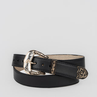 Cinturón Martelli Caballo Piel Negro Caballero