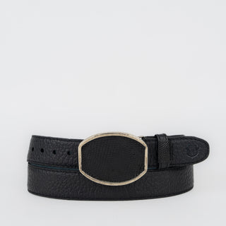 Cinturón Martelli Lizard Negro Caballero