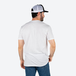 Playera Kimes Ranch Hudson White Caballero