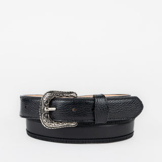 Cinturón Coyote Ranch Piel Negro Niño