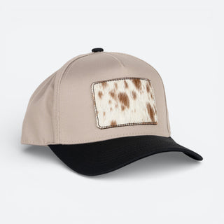 Gorra Pelo Negro Beige