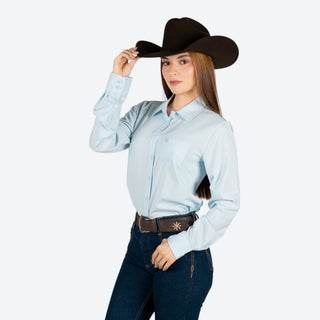 Camisa Ariat Kiby Pro Nantucket Breeze Dama