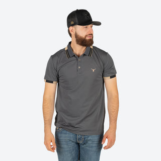 Playera Polo Rodeo Charcoal Caballero