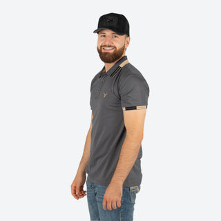 Playera Polo Rodeo Charcoal Caballero