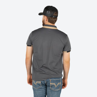 Playera Polo Rodeo Charcoal Caballero