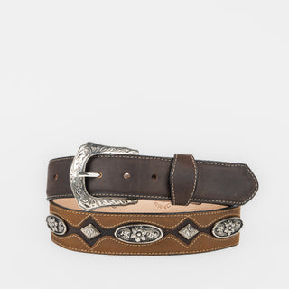 Cinturón Coyote Ranch Concho Flor Rombo Dama