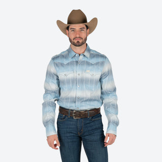 Camisa Kimes Ranch Lyle Blue Caballero