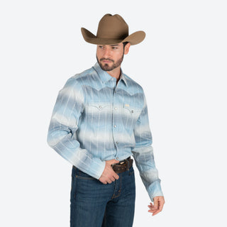Camisa Kimes Ranch Lyle Blue Caballero