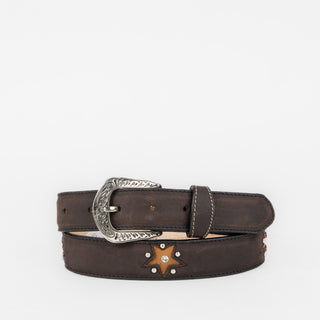Cinturón Coyote Ranch Estrella Choco Niña
