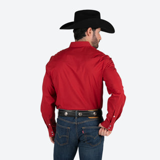 Camisa Kimes Ranch Talbott Red Caballero
