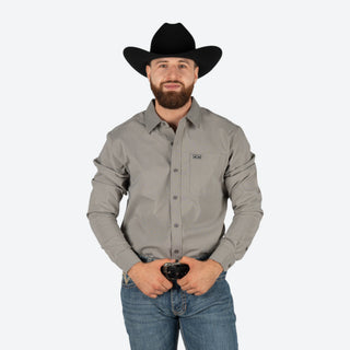 Camisa Kimes ranch Linville Long Sleeve Sage Caballero