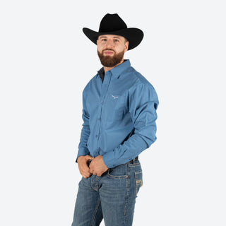 Camisa Kimes Ranch KR Team Carbon Blue Caballero