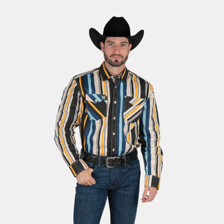 Camisa Kimes Ranch Clancy Black Caballero