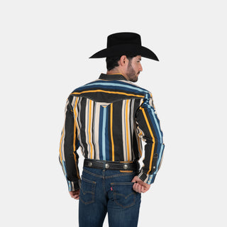 Camisa Kimes Ranch Clancy Black Caballero