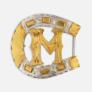 Hebilla Ranch Brand Iniciales