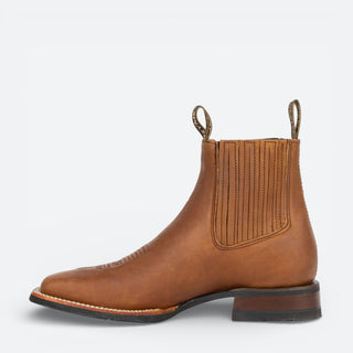 Botín Reyme 040 Crazy Roble Caballero