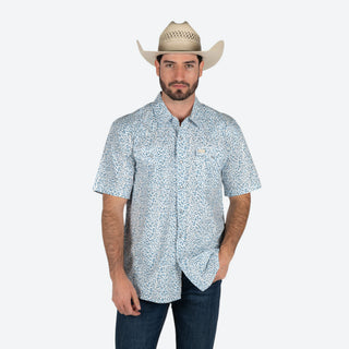 Camisa Kimes Ranch Bascom Blue Caballero