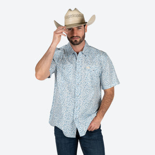 Camisa Kimes Ranch Bascom Blue Caballero