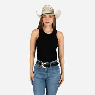 Blusa Kimes Ranch Reagan Black Dama