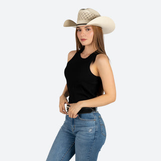 Blusa Kimes Ranch Reagan Black Dama