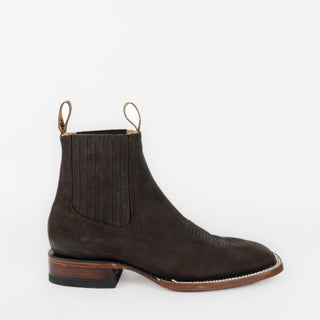 Botín Reyme 1040 Nobuck Choco Caballero