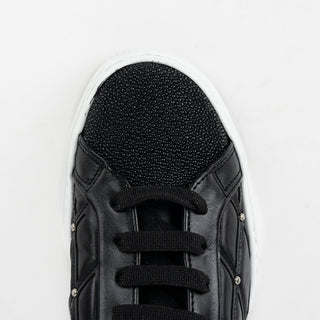 Sneakers Franco Cuadra Mantarraya Negro Dama