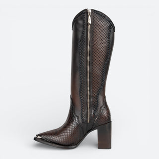 Bota Cuadra Pitón Belly Godiva Dama