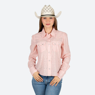 Camisa Kimes Ranch Etolie Lioght Pink Dama