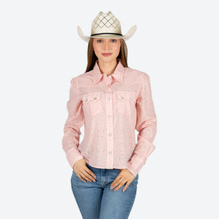 Camisa Kimes Ranch Etolie Lioght Pink Dama
