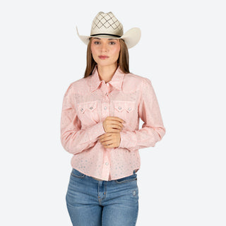 Camisa Kimes Ranch Etolie Lioght Pink Dama