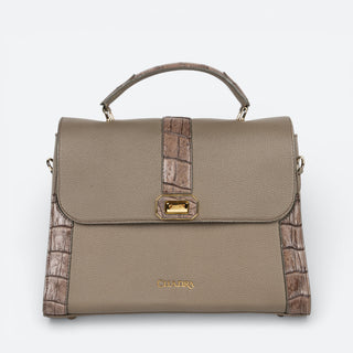 Bolso Cuadra Moreleti Taupe Dama