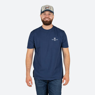 Playera Kimes Ranch Lucky Sun Had Just Risen Indigo Caballero