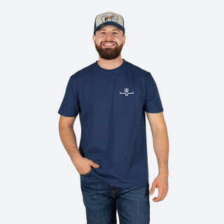 Playera Kimes Ranch Lucky Sun Had Just Risen Indigo Caballero