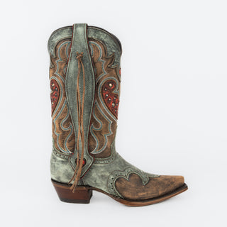 Bota Caborca Andreina Vintage Canela Dama