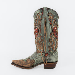 Bota Caborca Andreina Vintage Canela Dama