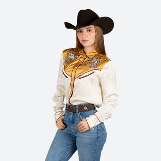Camisa Kimes Ranch Merada Soft Gold Dama