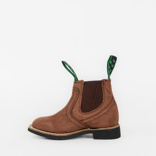 Botín La Barca 655 BK Caoba Bebé