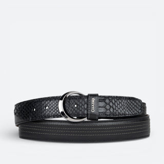 Cinturón Cuadra Pitón Back Plunge Negro Caballero