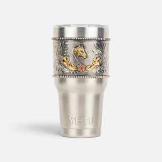 Termo Ranch Brand Yeti Cincelado Toro