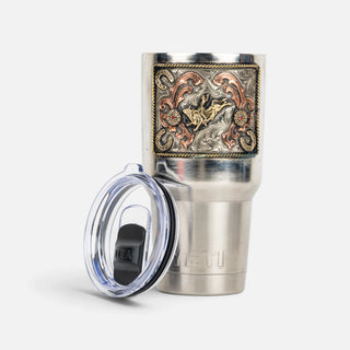 Termo Ranch Brand Yeti Cincelado Rodeo