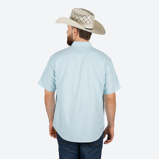 Camisa Ariat Venttek Outbound Blue Caballero