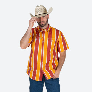 Camisa Kimes Ranch Stoppy Brick Red Caballero