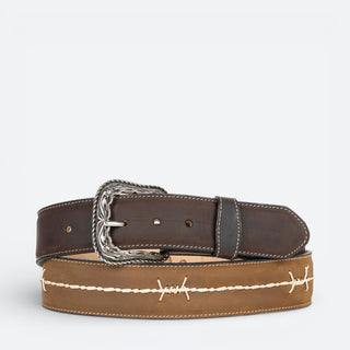 Cinturón Chicho Púas Miel Caballero