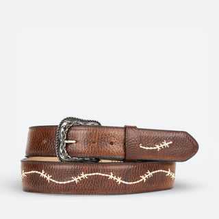 Cinturón Chicho Púas Miel Bull Caballero