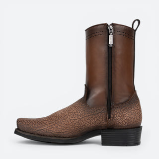 Bota Cuadra Bisonte Nubuck Café Caballero