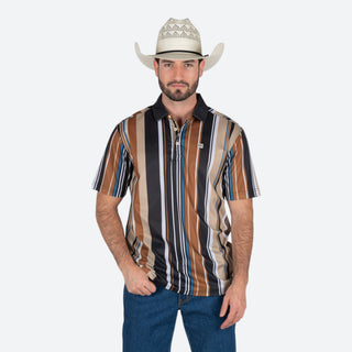 Playera Polo Kimes Ranch Rein Black Caballero