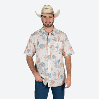 Camisa Kimes Ranch Dunn Natural Caballero