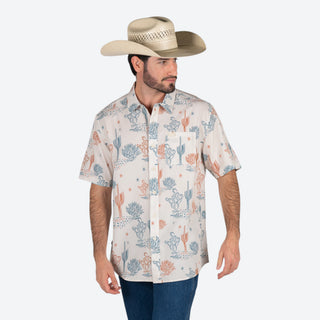 Camisa Kimes Ranch Dunn Natural Caballero