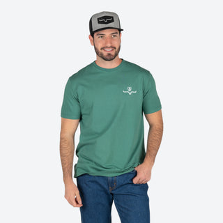 Playera Kimes Ranch Lucky B Sund Had Just Risen Green Caballero